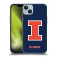 thumbnail image 1 of Head Case Designs Officially Licensed University Of Illinois U Of I University Of Illinois Plain Soft Gel Case Compatible with Apple iPhone 14 Plus, 1 of 7