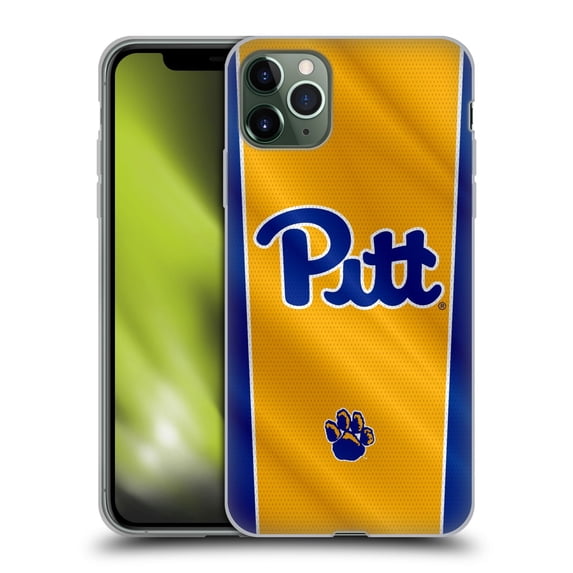 Head Case Designs Officially Licensed University Of Pittsburgh University Of Pittsburgh Banner Soft Gel Case Compatible with Apple iPhone 11 Pro Max
