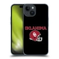 thumbnail image 1 of Head Case Designs Officially Licensed University of Oklahoma OU The University of Oklahoma Helmet Logotype Soft Gel Case Compatible with Apple iPhone 15, 1 of 7