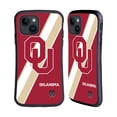 thumbnail image 1 of Head Case Designs Officially Licensed University of Oklahoma OU The University of Oklahoma Stripes Hybrid Case Compatible with Apple iPhone 15, 1 of 7