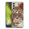 thumbnail image 1 of Head Case Designs Officially Licensed Valentina Bloom Sugar Skull Soft Gel Case Compatible with Samsung Galaxy S21 5G, 1 of 7