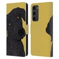 thumbnail image 1 of Head Case Designs Officially Licensed Valentina Dogs Black Labrador Leather Book Wallet Case Cover Compatible with Samsung Galaxy S23+ 5G, 1 of 6