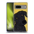 thumbnail image 1 of Head Case Designs Officially Licensed Valentina Dogs Black Labrador Soft Gel Case Compatible with Google Pixel 7, 1 of 7