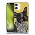 thumbnail image 1 of Head Case Designs Officially Licensed Valentina Dogs French Bulldog Soft Gel Case Compatible with Apple iPhone 12 Mini, 1 of 7