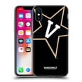 thumbnail image 1 of Head Case Designs Officially Licensed Vanderbilt University Vandy Vanderbilt University Oversized Icon Soft Gel Case Compatible with Apple iPhone X / iPhone XS, 1 of 7