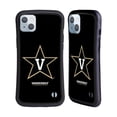 thumbnail image 1 of Head Case Designs Officially Licensed Vanderbilt University Vandy Vanderbilt University Plain Hybrid Case Compatible with Apple iPhone 14 Plus, 1 of 7