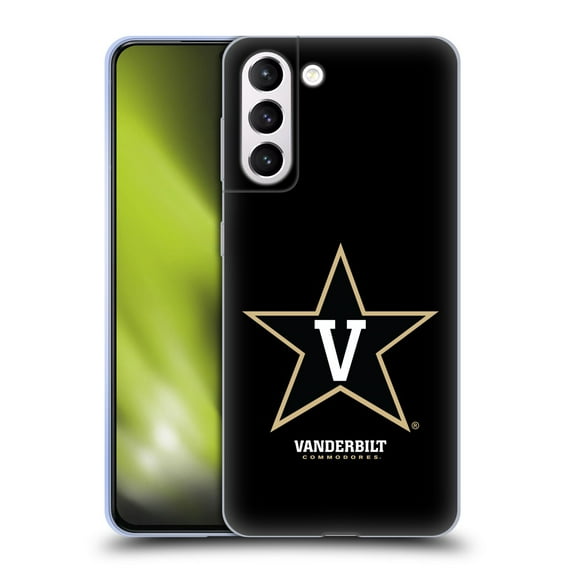 Head Case Designs Officially Licensed Vanderbilt University Vandy Vanderbilt University Plain Soft Gel Case Compatible with Samsung Galaxy S21+ 5G