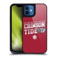 thumbnail image 1 of Head Case Designs University Of Alabama UA The University Of Alabama Crimson Tide Gel Armour Case For Apple iPhone 12 / iPhone 12 Pro, 1 of 7