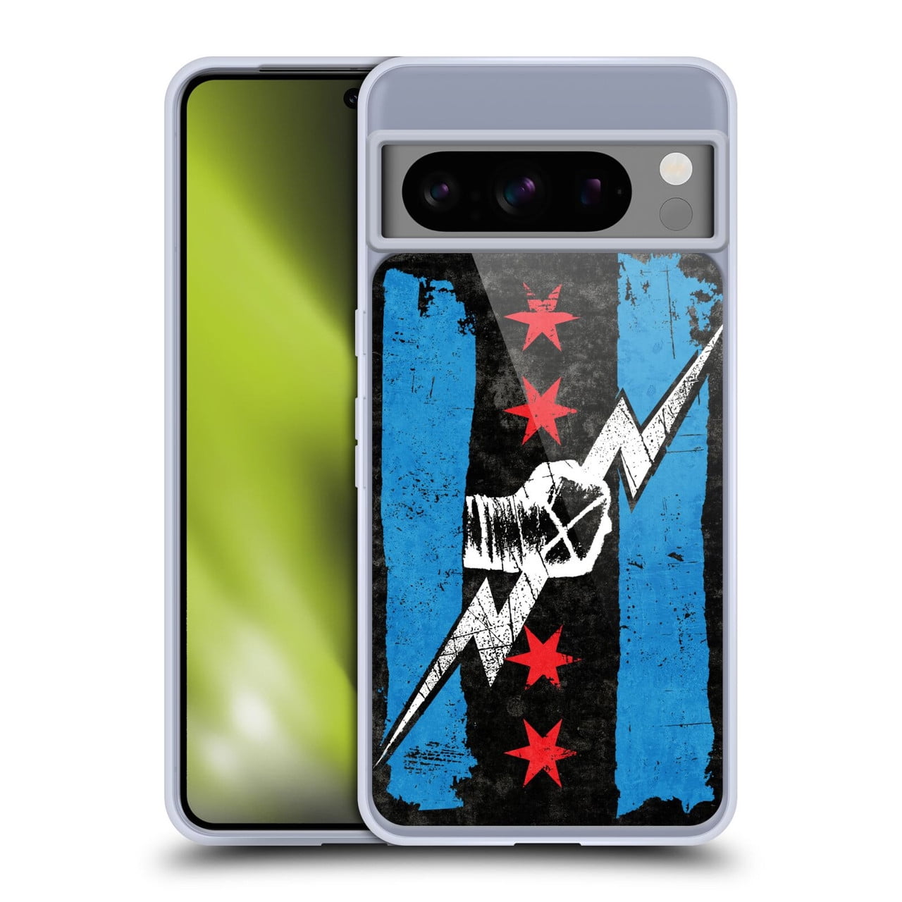 Head Case Designs WWE CM Punk Return Soft Gel Case for Google Pixel 8 Pro