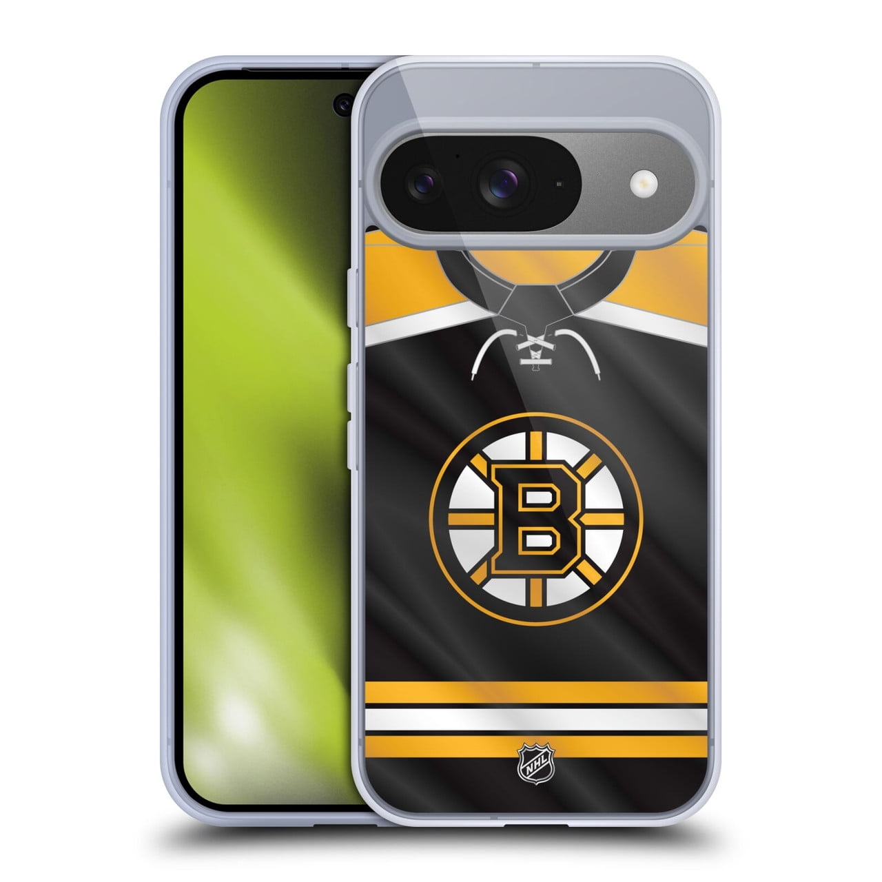 Head Case Designs NHL Boston Bruins Jersey Soft Gel Case for Google Pixel 9 / Pixel 9 Pro