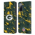 thumbnail image 1 of Head Case Designs NFL Green Bay Packers Logo Camou Leather Book Wallet Case Cover For Samsung Galaxy S20 FE / 5G, 1 of 6