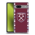 thumbnail image 1 of Head Case Designs Officially Licensed West Ham United FC 2022/23 Crest Kit Home Soft Gel Case Compatible with Google Pixel 7a, 1 of 7