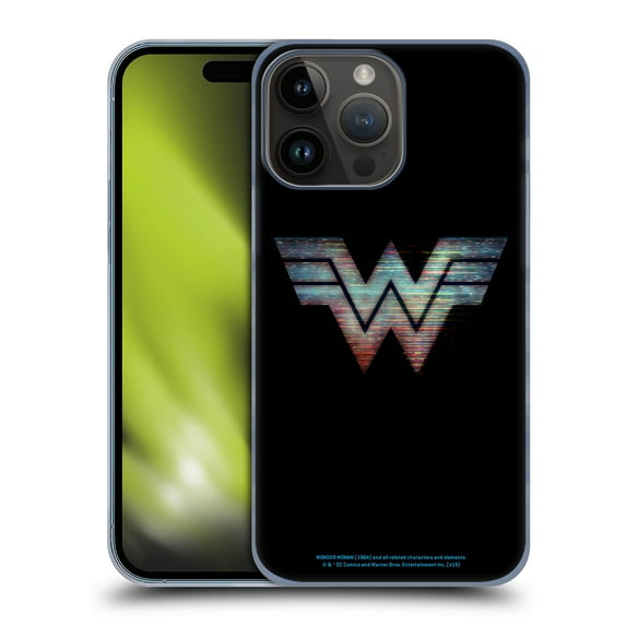 Head Case Designs Officially Licensed Wonder Woman 1984 Logo Art Main Hard Back Case Compatible with Apple iPhone 15 Pro Max
