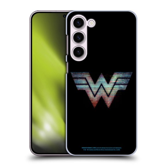 Head Case Designs Officially Licensed Wonder Woman 1984 Logo Art Main Hard Back Case Compatible with Samsung Galaxy S23+ 5G
