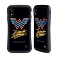 thumbnail image 1 of Head Case Designs Officially Licensed Wonder Woman 1984 Logo Art Neon Hybrid Case Compatible with Apple iPhone XR, 1 of 7