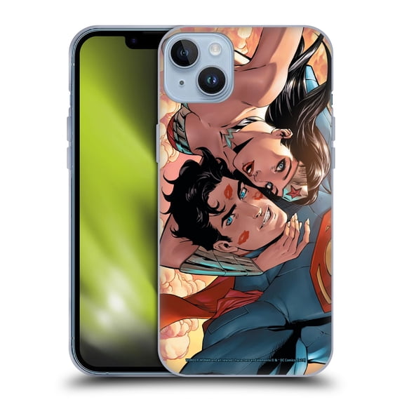 Head Case Designs Officially Licensed Wonder Woman DC Comics Comic Book Cover Superman #11 Soft Gel Case Compatible with Apple iPhone 14 Plus