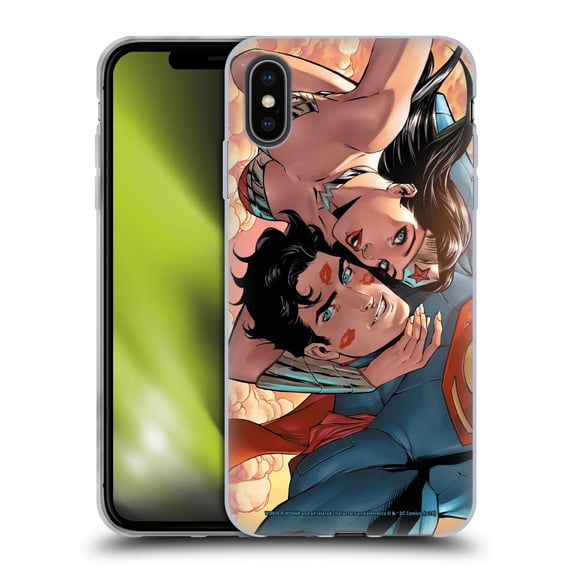 Head Case Designs Officially Licensed Wonder Woman DC Comics Comic Book Cover Superman #11 Soft Gel Case Compatible with Apple iPhone XS Max