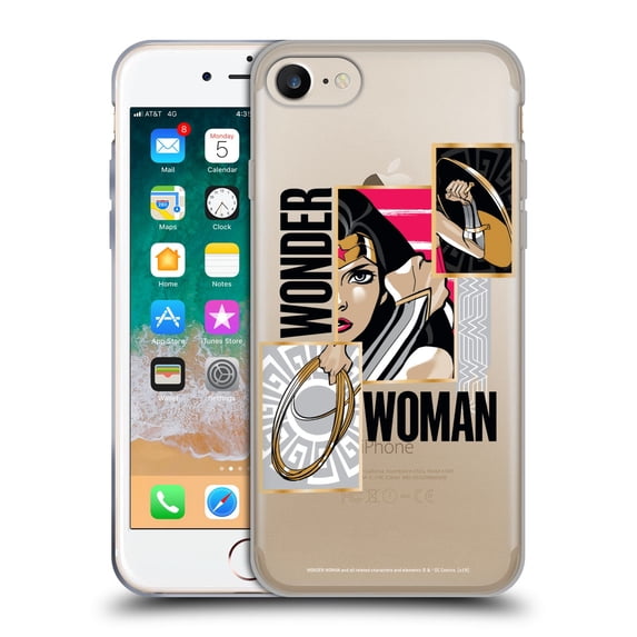 Head Case Designs Officially Licensed Wonder Woman DC Comics Graphic Arts Weapons Soft Gel Case Compatible with Apple iPhone 7 / 8 / iPhone SE 2020