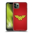 thumbnail image 1 of Head Case Designs Officially Licensed Wonder Woman DC Comics Logos Classic Soft Gel Case Compatible with Apple iPhone 11 Pro Max, 1 of 7