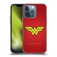 thumbnail image 1 of Head Case Designs Officially Licensed Wonder Woman DC Comics Logos Classic Soft Gel Case Compatible with Apple iPhone 13 Pro, 1 of 7
