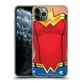 thumbnail image 1 of Head Case Designs Officially Licensed Wonder Woman DC Comics Logos Costume Soft Gel Case Compatible with Apple iPhone 11 Pro Max, 1 of 7