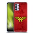 thumbnail image 1 of Head Case Designs Officially Licensed Wonder Woman DC Comics Logos Distressed Look Soft Gel Case Compatible with Samsung Galaxy A32 5G / M32 5G (2021), 1 of 7