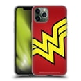 thumbnail image 1 of Head Case Designs Officially Licensed Wonder Woman DC Comics Logos Oversized Soft Gel Case Compatible with Apple iPhone 11 Pro, 1 of 7