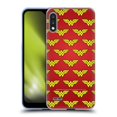 thumbnail image 1 of Head Case Designs Officially Licensed Wonder Woman DC Comics Logos Pattern Soft Gel Case Compatible with LG LG K22, 1 of 7
