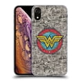 thumbnail image 1 of Head Case Designs Officially Licensed Wonder Woman DC Comics Vintage Art Comics Logo Soft Gel Case Compatible with Apple iPhone XR, 1 of 7