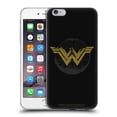 thumbnail image 1 of Head Case Designs Officially Licensed Wonder Woman Movie Logos Distressed Look Soft Gel Case Compatible with Apple iPhone 6 Plus / iPhone 6s Plus, 1 of 7