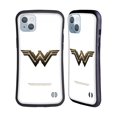 thumbnail image 1 of Head Case Designs Officially Licensed Wonder Woman Movie Logos Main Hybrid Case Compatible with Apple iPhone 14 Plus, 1 of 7