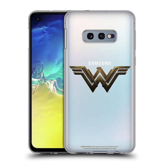 Head Case Designs Officially Licensed Wonder Woman Movie Logos Main Soft Gel Case Compatible with Samsung Galaxy S10e