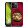 thumbnail image 1 of Head Case Designs Officially Licensed Wonder Woman Movie Logos Shield And Arrows Soft Gel Case Compatible with Apple iPhone 15 Pro Max, 1 of 7