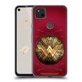 thumbnail image 1 of Head Case Designs Officially Licensed Wonder Woman Movie Logos Shield And Arrows Soft Gel Case Compatible with Google Pixel 4a, 1 of 7