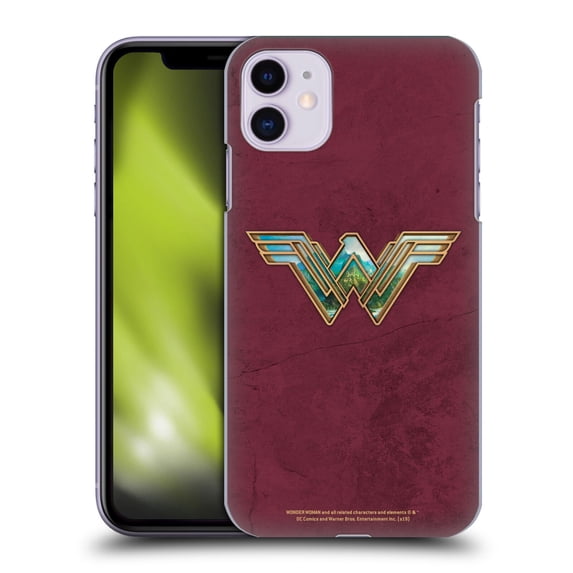 Head Case Designs Officially Licensed Wonder Woman Movie Logos Themiscyra Hard Back Case Compatible with Apple iPhone 11