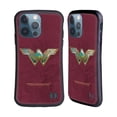 thumbnail image 1 of Head Case Designs Officially Licensed Wonder Woman Movie Logos Themiscyra Hybrid Case Compatible with Apple iPhone 13 Pro, 1 of 7
