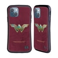 thumbnail image 1 of Head Case Designs Officially Licensed Wonder Woman Movie Logos Themiscyra Hybrid Case Compatible with Apple iPhone 13, 1 of 7