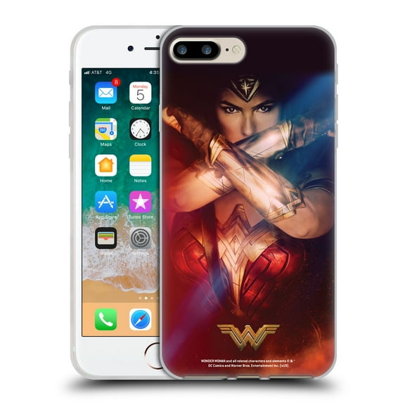Head Case Designs Officially Licensed Wonder Woman Movie Posters Bracelets Of Submission 2 Soft Gel Case Compatible with Apple iPhone 7 Plus / iPhone 8 Plus