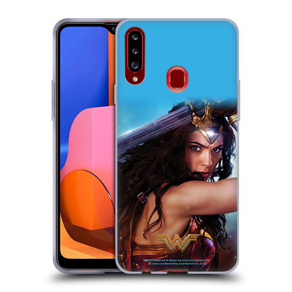 Head Case Designs Officially Licensed Wonder Woman Movie Posters Godkiller Sword 2 Soft Gel Case Compatible with Samsung Galaxy A20s (2019)