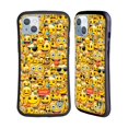 thumbnail image 1 of Head Case Designs Officially Licensed emoji® Full Patterns Smileys Hybrid Case Compatible with Apple iPhone 14 Plus, 1 of 7