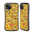 thumbnail image 1 of Head Case Designs Officially Licensed emoji® Full Patterns Smileys Hybrid Case Compatible with Apple iPhone 15 Plus, 1 of 7