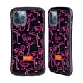 thumbnail image 1 of Head Case Designs Officially Licensed emoji® Neon Flamingo Hybrid Case Compatible with Apple iPhone 12 / iPhone 12 Pro, 1 of 7