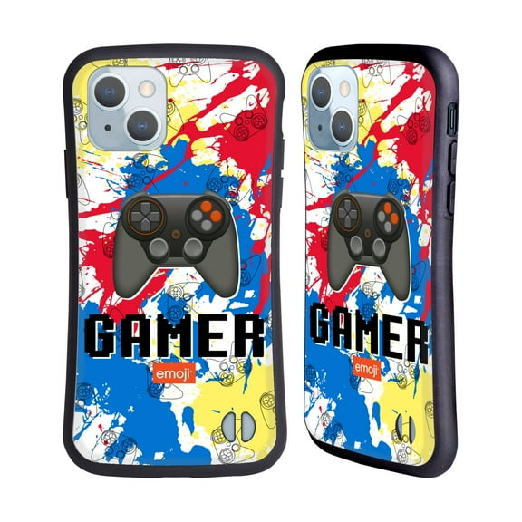 Head Case Designs Officially Licensed emoji® Trendy Gamer Hybrid Case Compatible with Apple iPhone 14