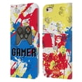 thumbnail image 1 of Head Case Designs Officially Licensed emoji® Trendy Gamer Leather Book Wallet Case Cover Compatible with Apple iPhone 6 Plus / iPhone 6s Plus, 1 of 6