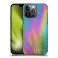 thumbnail image 1 of Head Case Designs Oil Slick Prints Foil Hard Back Case Compatible with Apple iPhone 14 Pro, 1 of 7