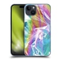 thumbnail image 1 of Head Case Designs Oil Slick Prints Iridescent Hard Back Case Compatible with Apple iPhone 15 Plus, 1 of 7