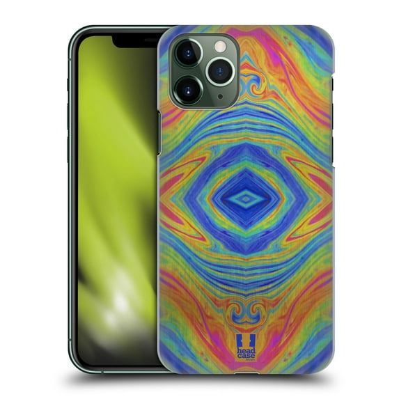 Head Case Designs Oil Slick Prints Kaleidoscope Hard Back Case Compatible with Apple iPhone 11 Pro