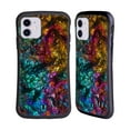 thumbnail image 1 of Head Case Designs Oil Slick Prints Rock Hybrid Case Compatible with Apple iPhone 11, 1 of 7