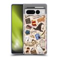 thumbnail image 1 of Head Case Designs Harry Potter Deathly Hallows XXXVII Hogwarts Pattern Soft Gel Case for Google Pixel 7 Pro, 1 of 7