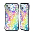 thumbnail image 1 of Head Case Designs Oil Slick Prints Splatter Hybrid Case Compatible with Apple iPhone 14 Plus, 1 of 7